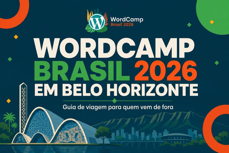 WordCamp Brasil 2026 em Belo Horizonte: guia para quem vem de fora