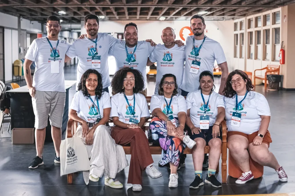 Grupo de Voluntários WordCamp Brasil 2025